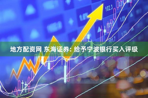 地方配资网 东海证券: 给予宁波银行买入评级