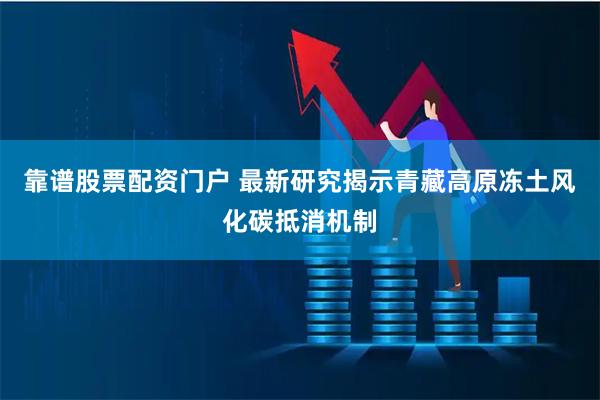 靠谱股票配资门户 最新研究揭示青藏高原冻土风化碳抵消机制